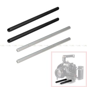 Tilta Threaded 15cm Rod (Black, 12″, Single)