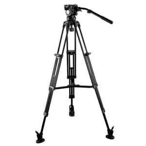 E-Image 75mm Head with 2-Stage Carbon Fiber Tripod Legs