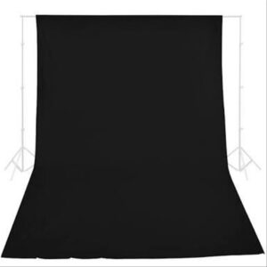 Black Solid Cloth 20x20 FT